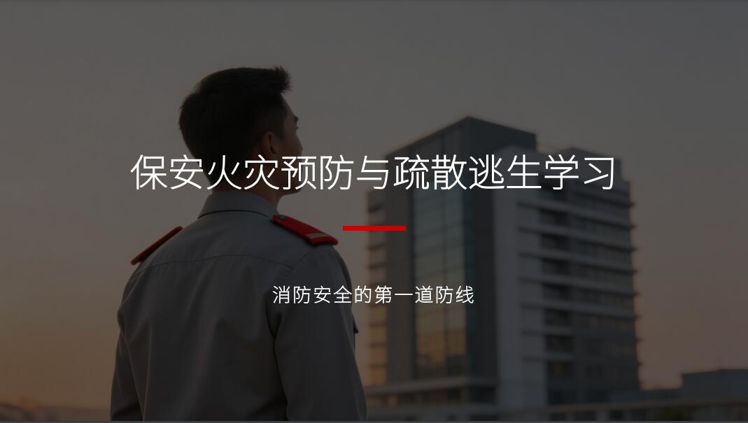 保安综合应急处理知识培训